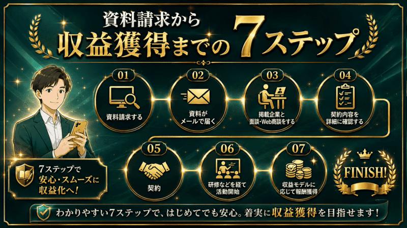 手続きはすべて自宅で完結！